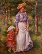 Pierre Auguste Renoir La promenade china oil painting artist